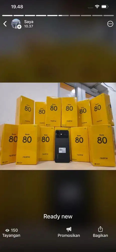 Realme note 80 4/64 4/128 new