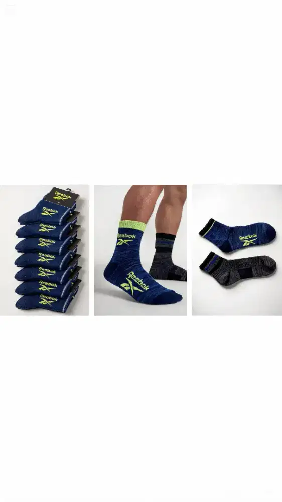 Kaos Kaki Reebok Branded