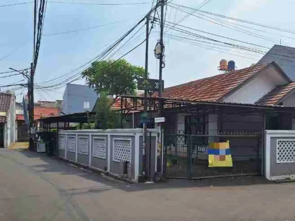 Rumah pondok permai Ciputat posisi hook harga murah lapangan luas lokasi nyaman dan strategis
