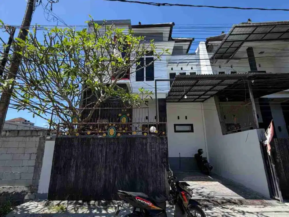 Di kontrakan rumah jalan Tukad Badung , Renon, Denpasar, Bali