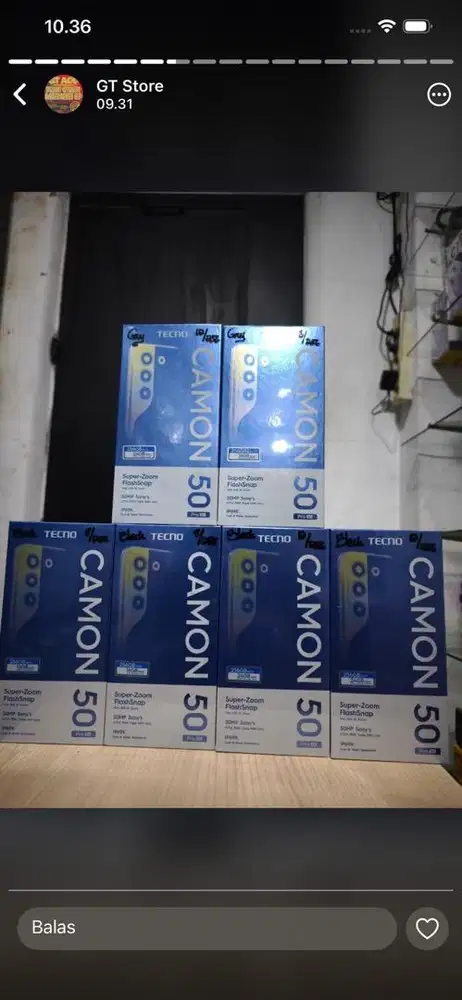 Tecno camon 50 8/128 8/256 new