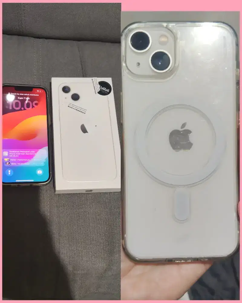 Iphone 13 128GB resmi bekas pakai sendiri