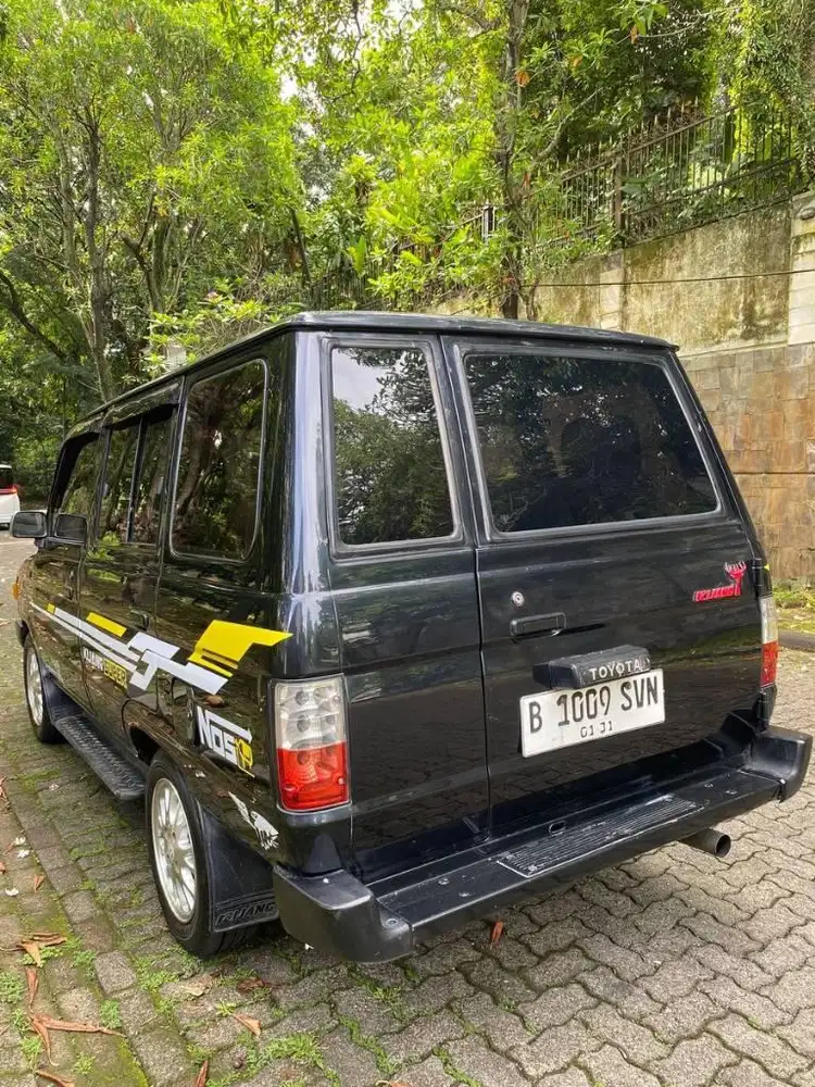 Toyota kijang super short 1.8cc thn1995 w biru met tgn1 antik trwt
