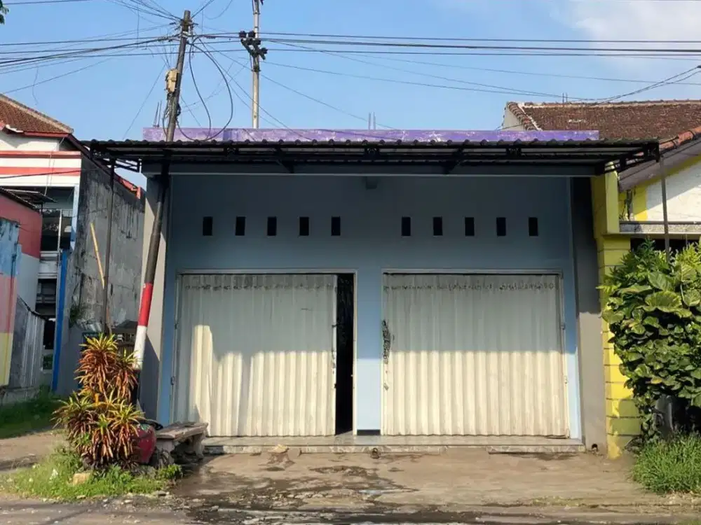 Dijual Ruko Kawasan Ramai Cocok Semua Usaha di Kebonsari Malang