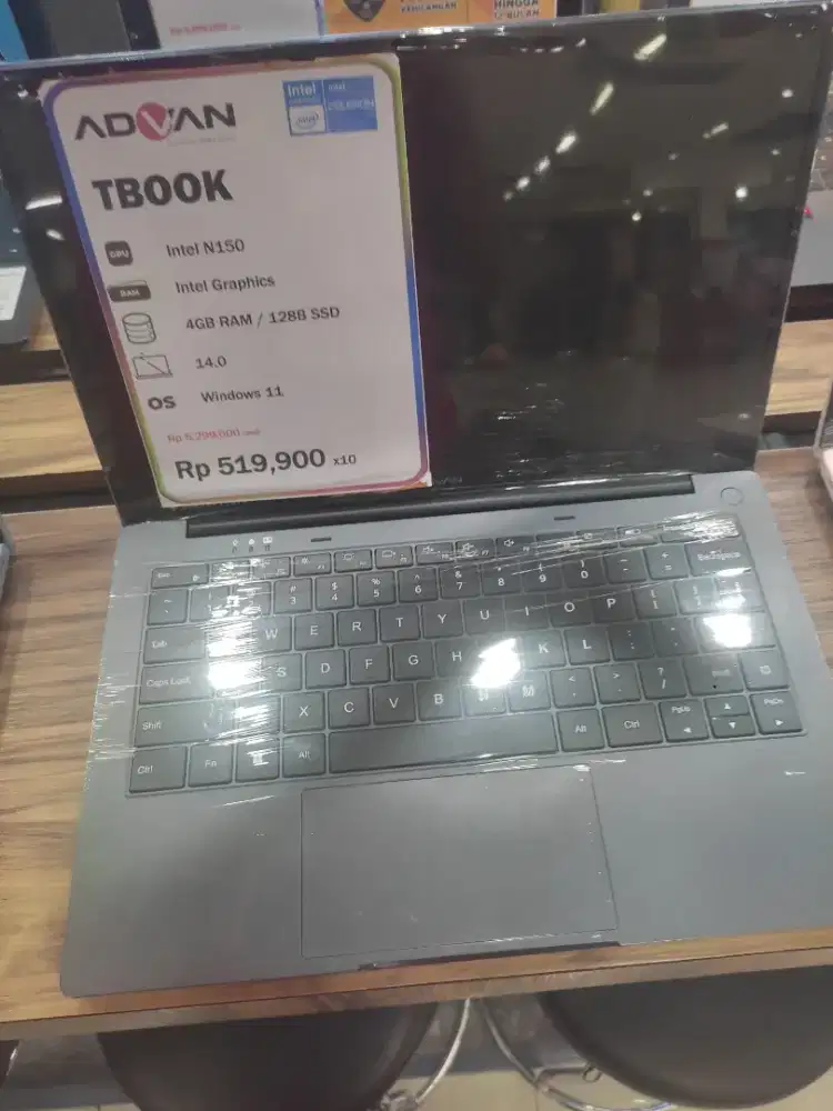 Advan tbook ram 4gb 128gb SSD bisa cicilan pake home credit