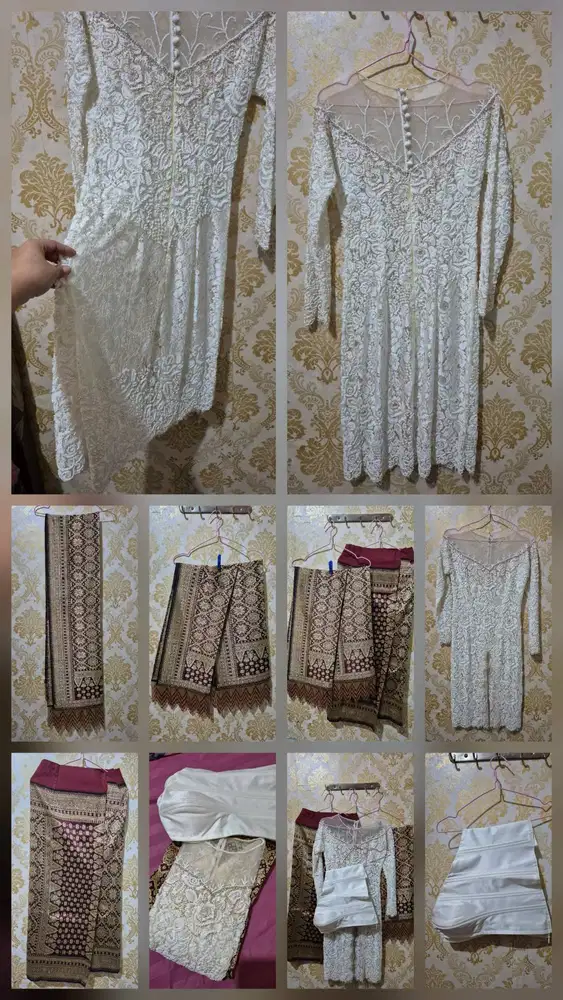 Jual Kebaya Belum Pernah Pakai.