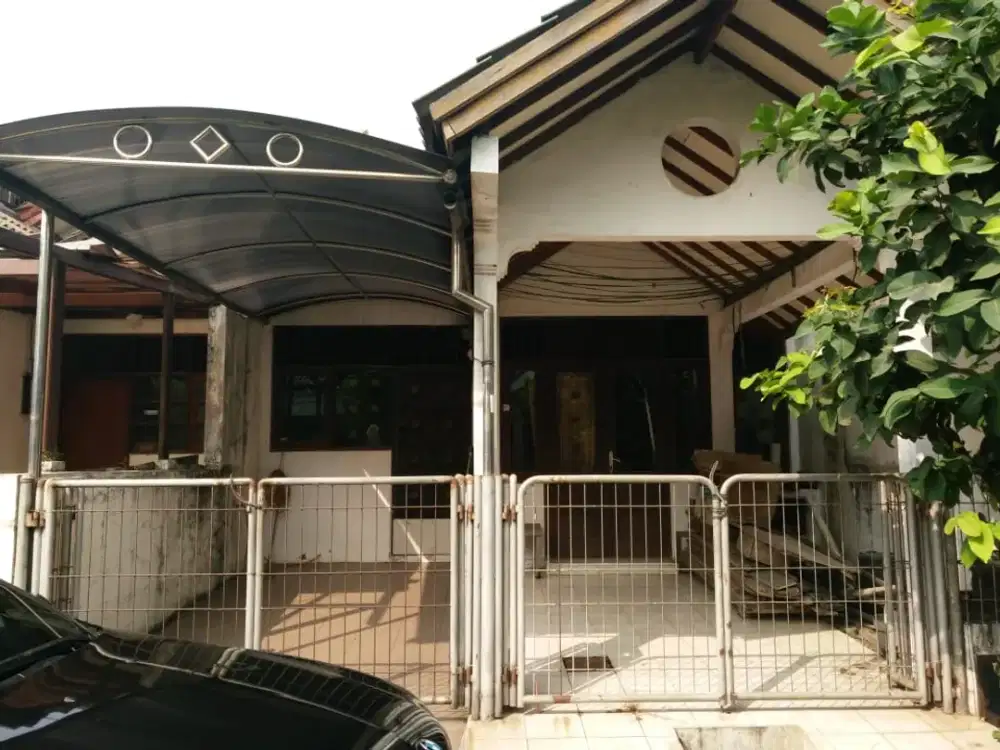 Jual Tanah saja Rumah rekondisi harga murah, Kemang Pratama Bekasi