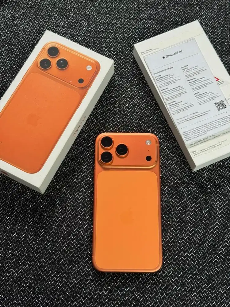 iPhone 17 Pro Max 256Gb Ex iBox Garansi On Desember 2026