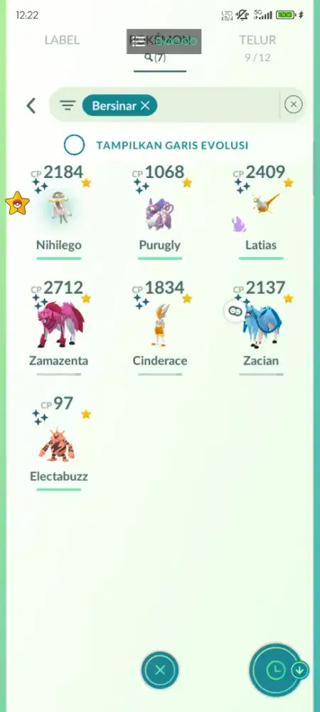 Jual akun pokemon go lv 35