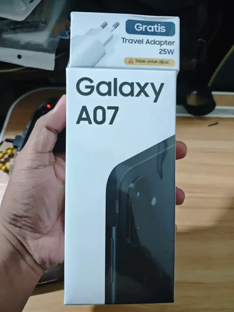 Samsung A07 fullset baru 4/64gb