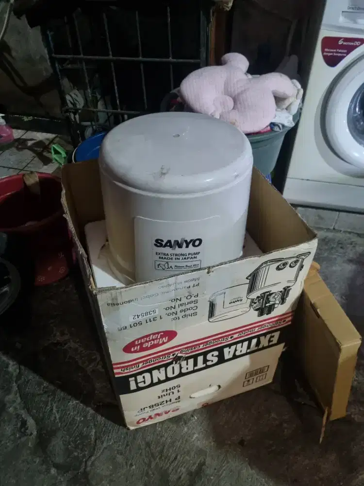 POMPA AIR SANYO PH 258 JP ORIGINAL JEPANG   (baru bukan barang bekas)