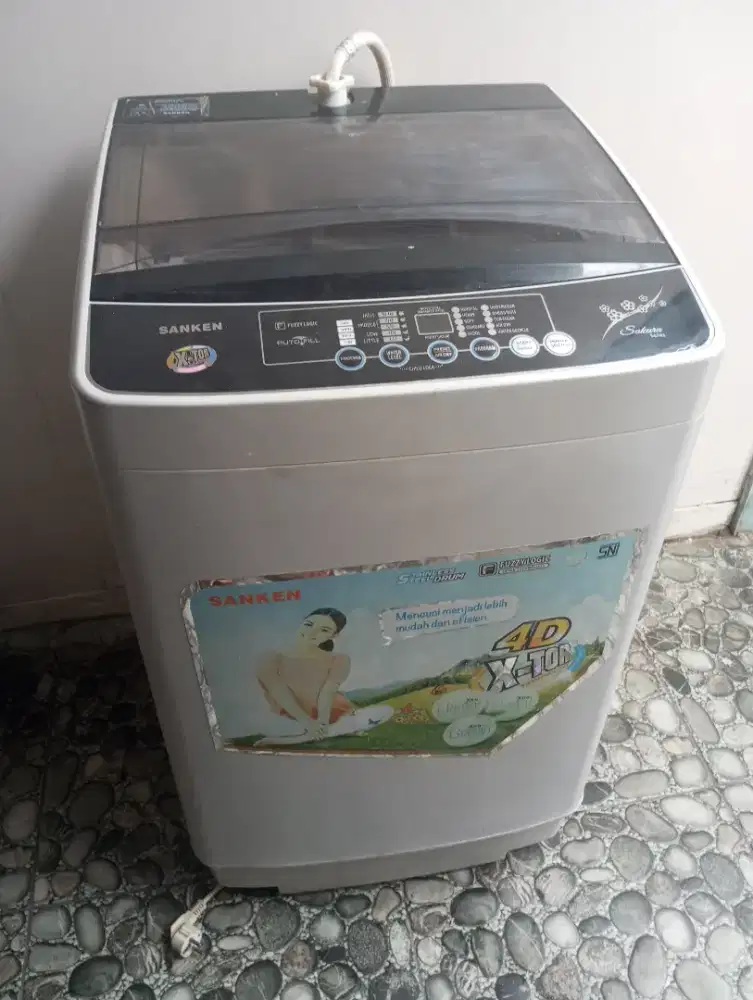 Mesin cuci 1 tabung sanken