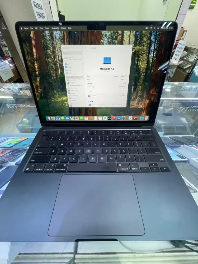 Macbook air M2 13.6 inch 2022 ram 8 / 245gb Fullset