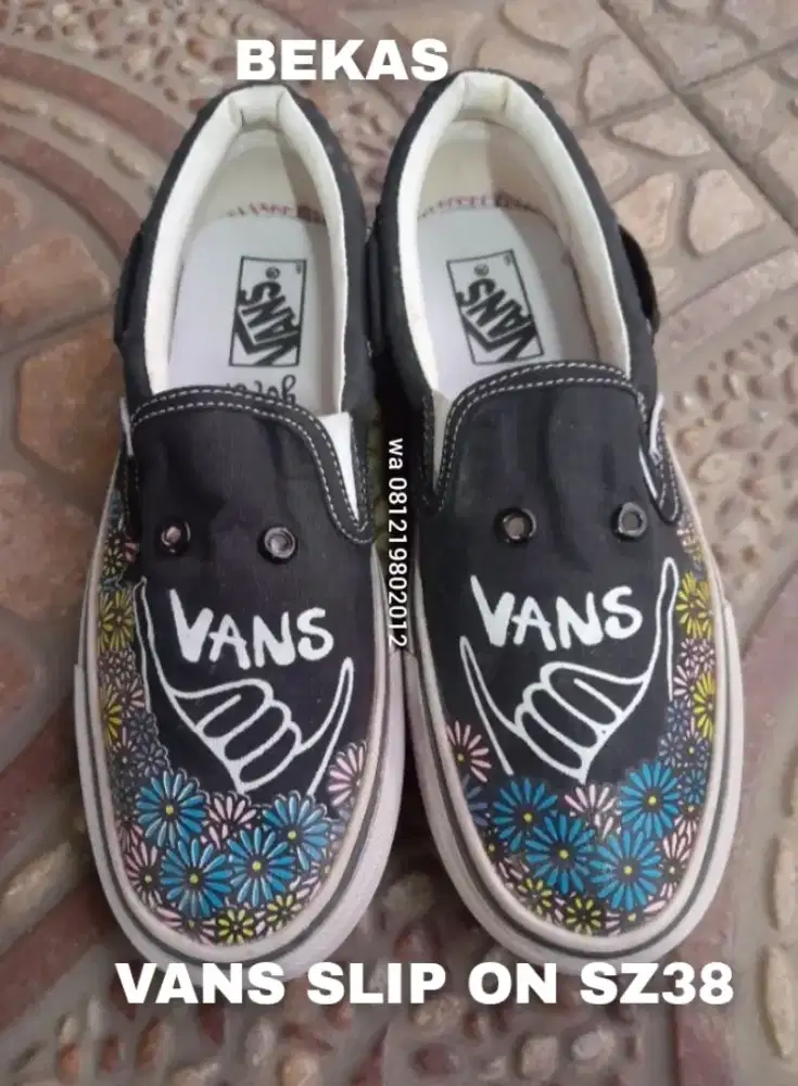 VANS KEWE NYA SLIP ON SIZE 38