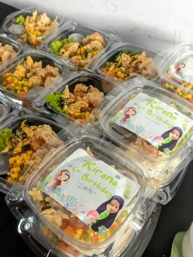 Paket nasi box catering