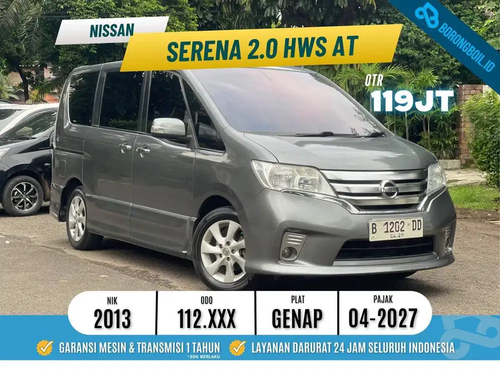 Nissan Serena 2.0 HWS AT 2012/2013 Low Km! | Nav1