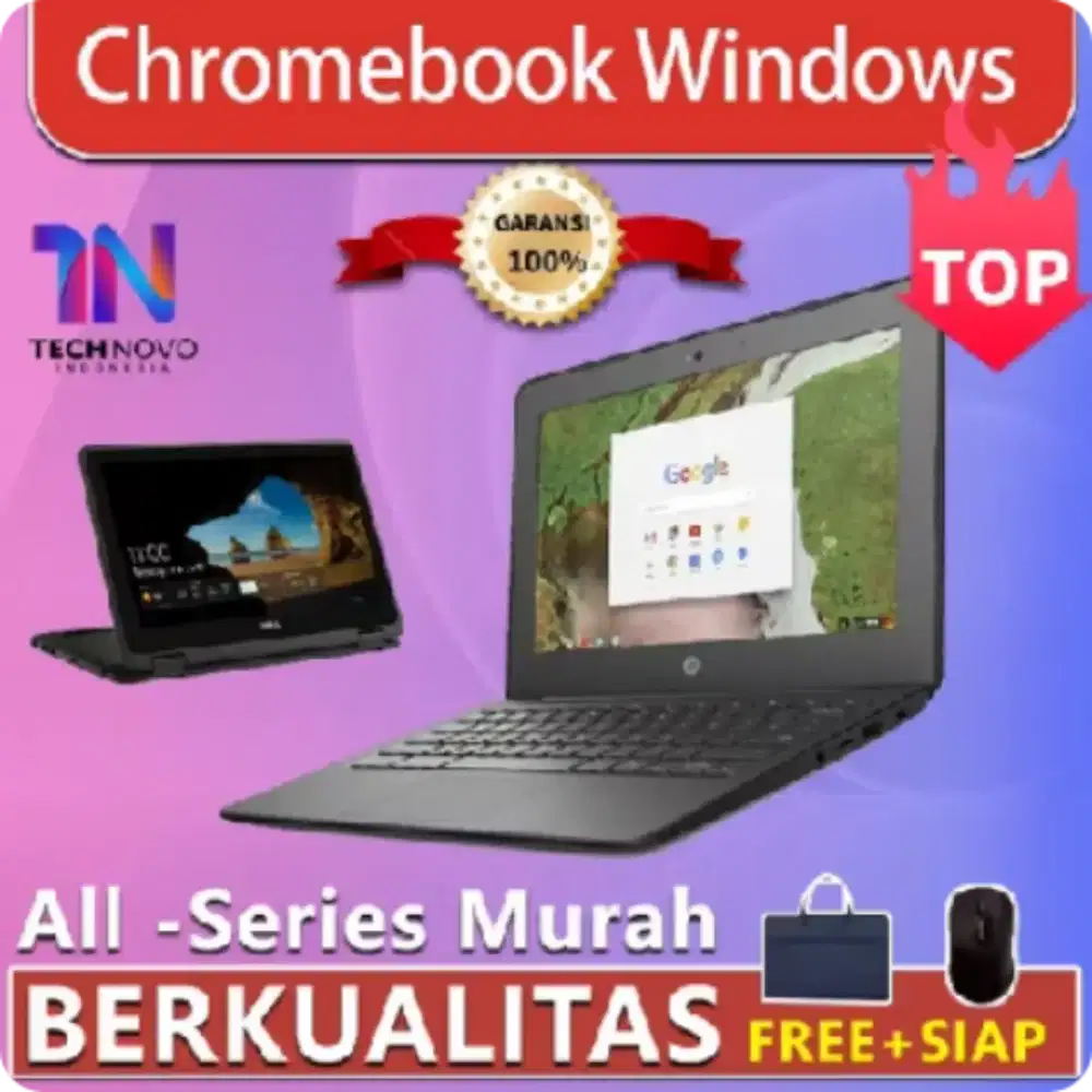 Laptop Lenovo Thinkpad Chromebook Murah AMD Celeron Core