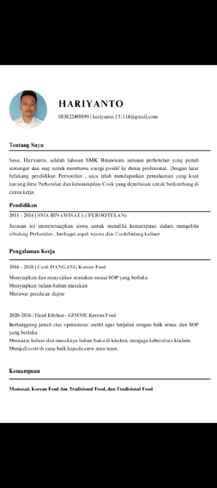 Mencari pekerjaaan