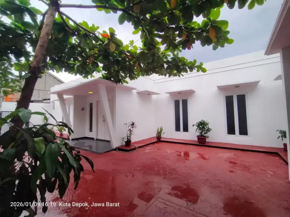 Dijual Cepat Rumah Baru Renovasi, Jl.Raya Bogor, Cilodong LT.211, LB.187 - Kota Depok