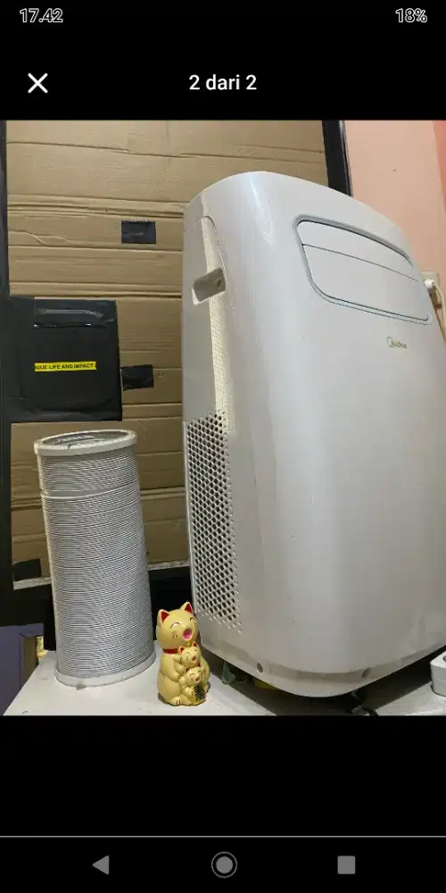 Ac portable midea 1 pk