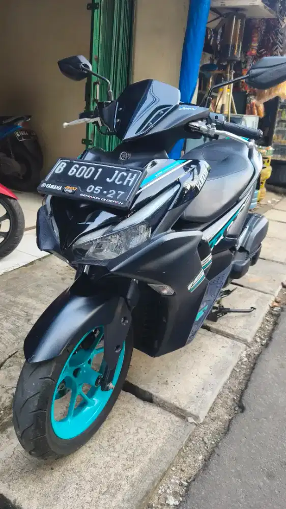 JUAL YAMAHA AEROX 2022 KM 5 RB