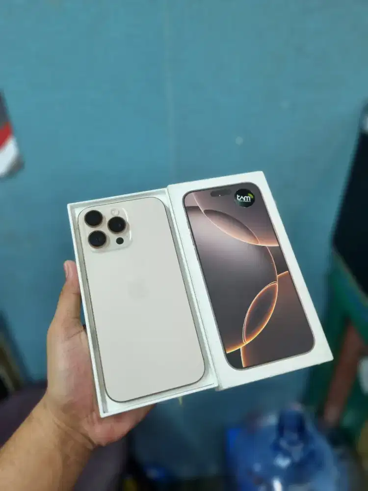 IPhone 16 Pro Max 256GB Ibox Second Fullset Original 100%