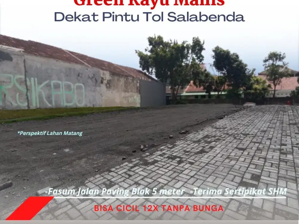 Hanya 200 Jutaan Kavling Kota Bogor, Dekat Tol BORR. SHM Pecah