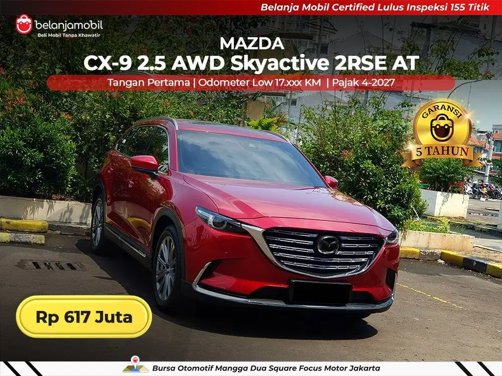 [ LOW KM 17RB ] Mazda CX9 CX-9 CX 9 2.5 AWD Skyactive 2RSE 2023/2024