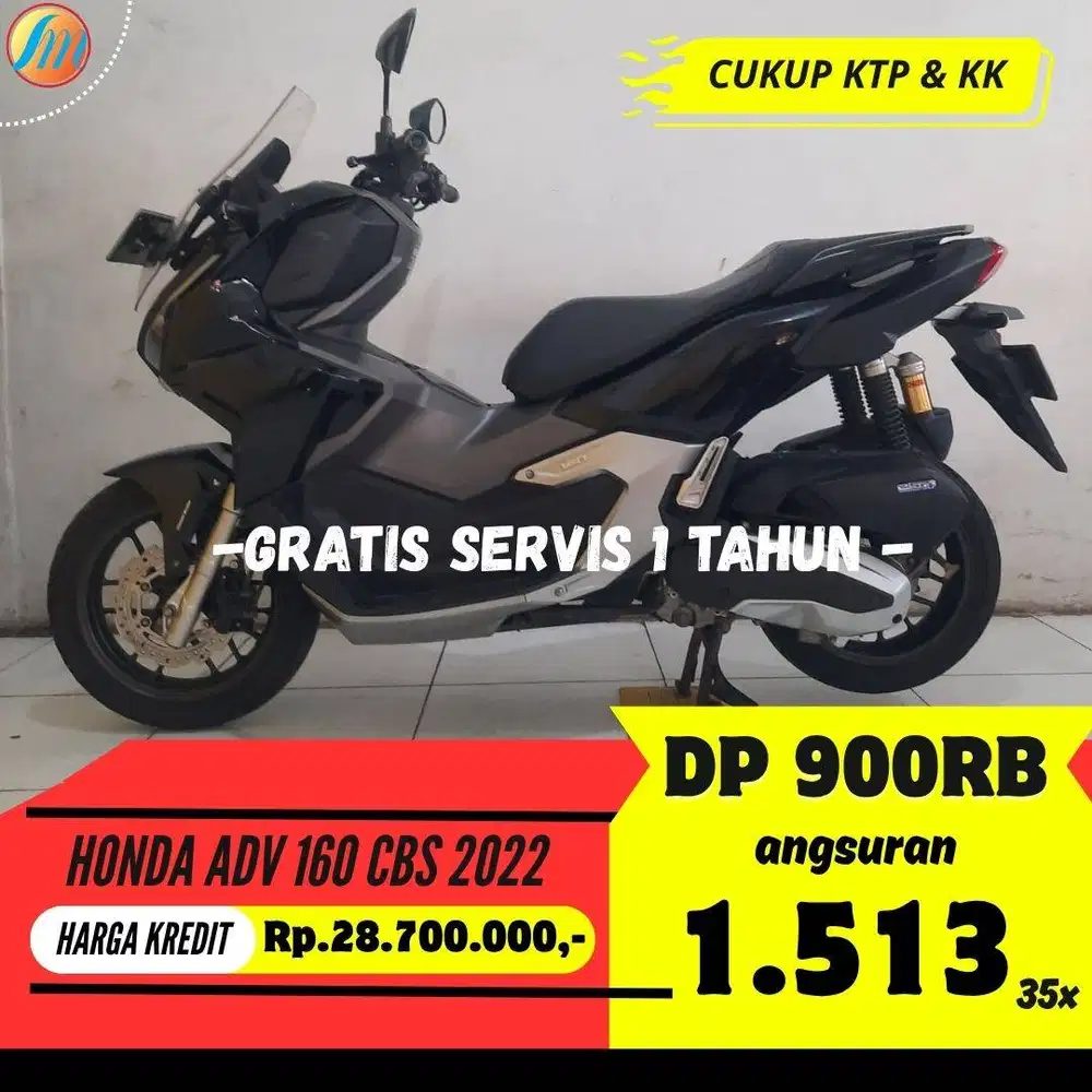 HONDA ADV 160 CBS 2022 KREDIT MURAH ANGSURAN TERJANGKAU BERGARANSI