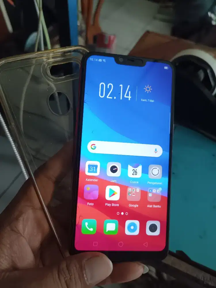 Oppo a3s ram 6/128gb refurbis hp aja batangan