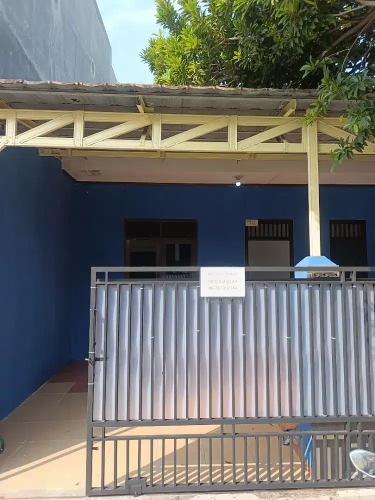 Rumah di kontrakan insyaallah bebas banjir