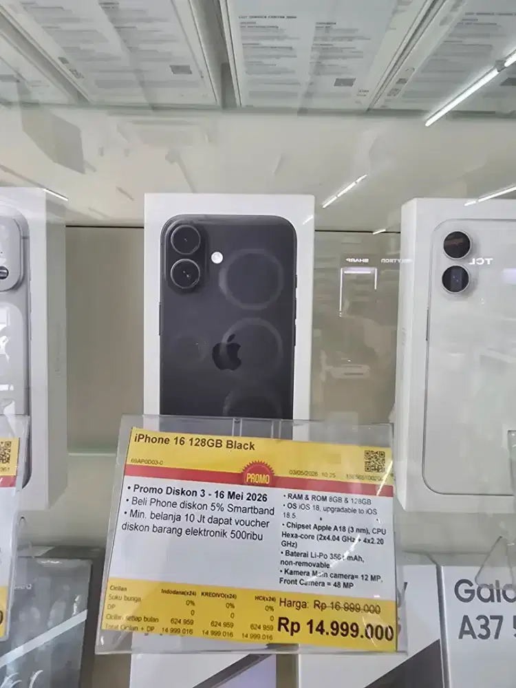 PROMO CICILAN HOMECREDIT IPHONE 16 128GB