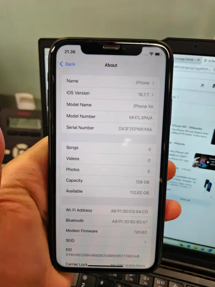 Apple Iphone XR 128gb black ex ibox