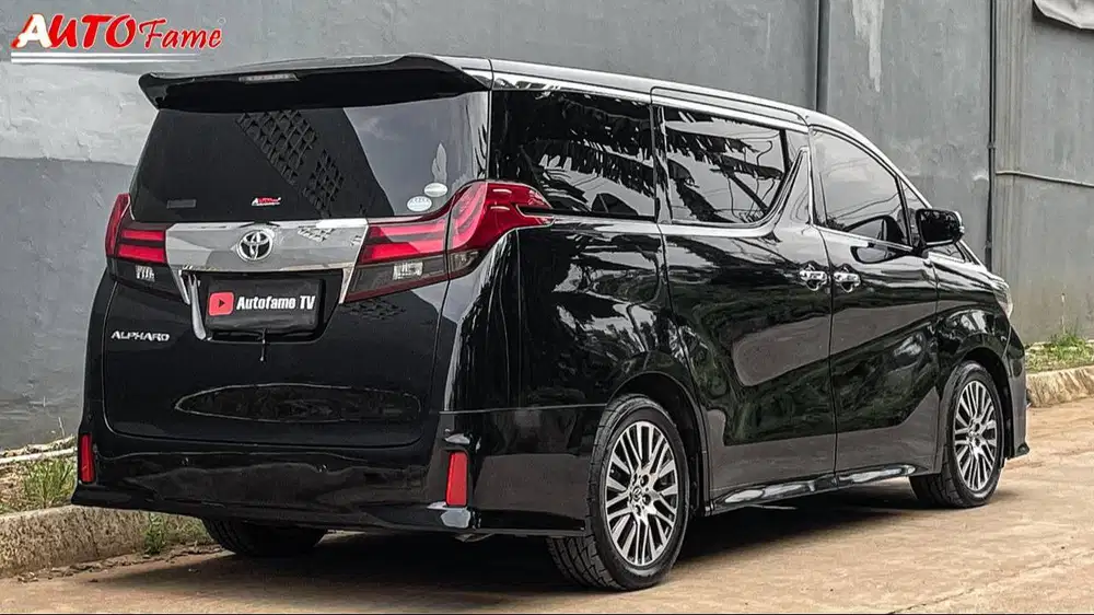Toyota Alphard 2.5 SC Built-Up IU NIK 2015 Black On Black