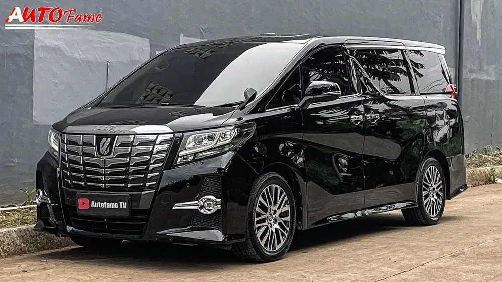 Toyota Alphard 2.5 SC Built-Up IU NIK 2015 Black On Black