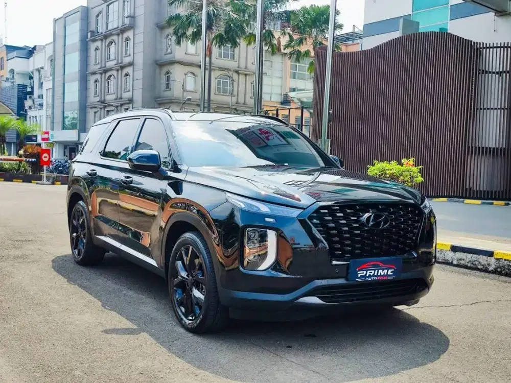 DP 30 JT‼️Hyundai Palisade Signature Burgundy Interior 2021 - LIKE NEW