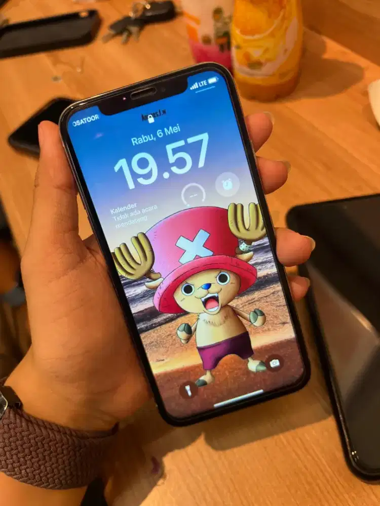 iPhone X 256gb fullset no minus siap pakai