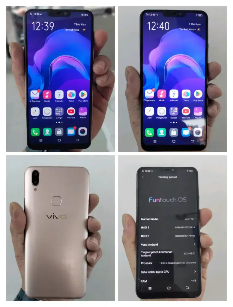 VIVO V9 RAM 4/64GB