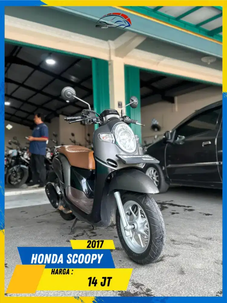 HONDA SCOOPY 2017 MANTAP MASZEHH HIKMAH MOTOR KEPUH MALANG