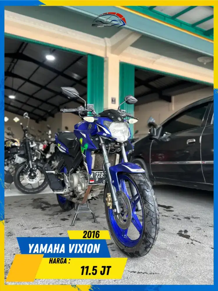 YAMAHA VIXION 2016 PAJAK BARU MASZEHH HIKMAH MOTOR KEPUH MALANG