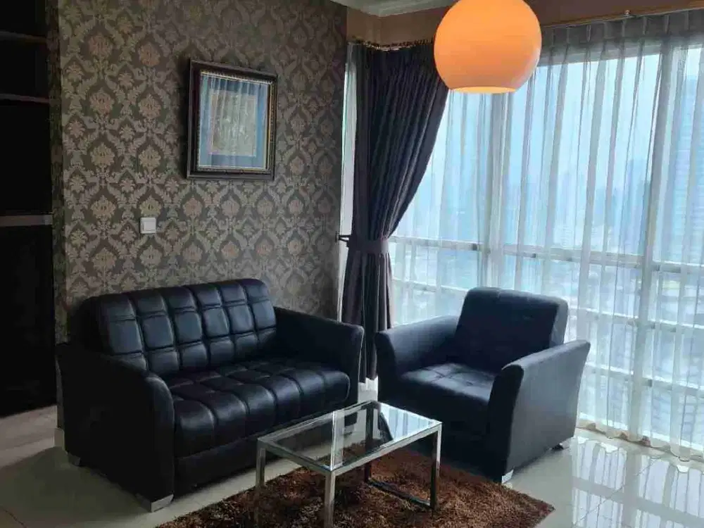 DISEWAKAN APARTEMEN SAHID SUDIRMAN 2 KAMAR SIAP HUNI SUDIRMAN JAKARTA PUSAT