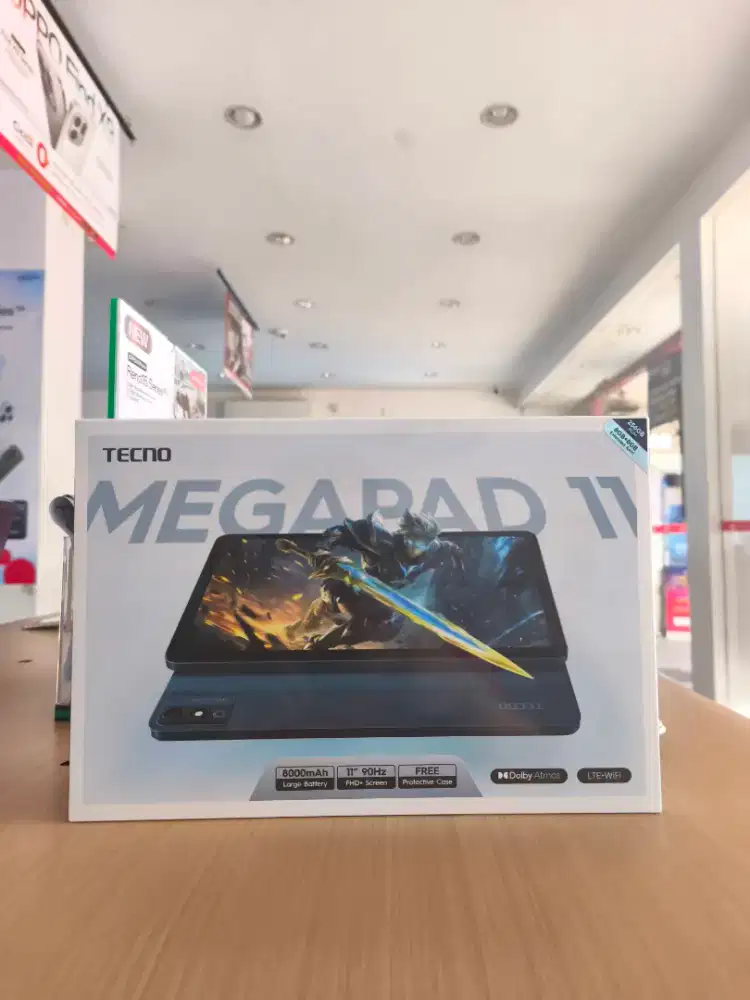 Erafone Diponegoro | Tecno Megapad 11 4G 8/256GB Free Cover