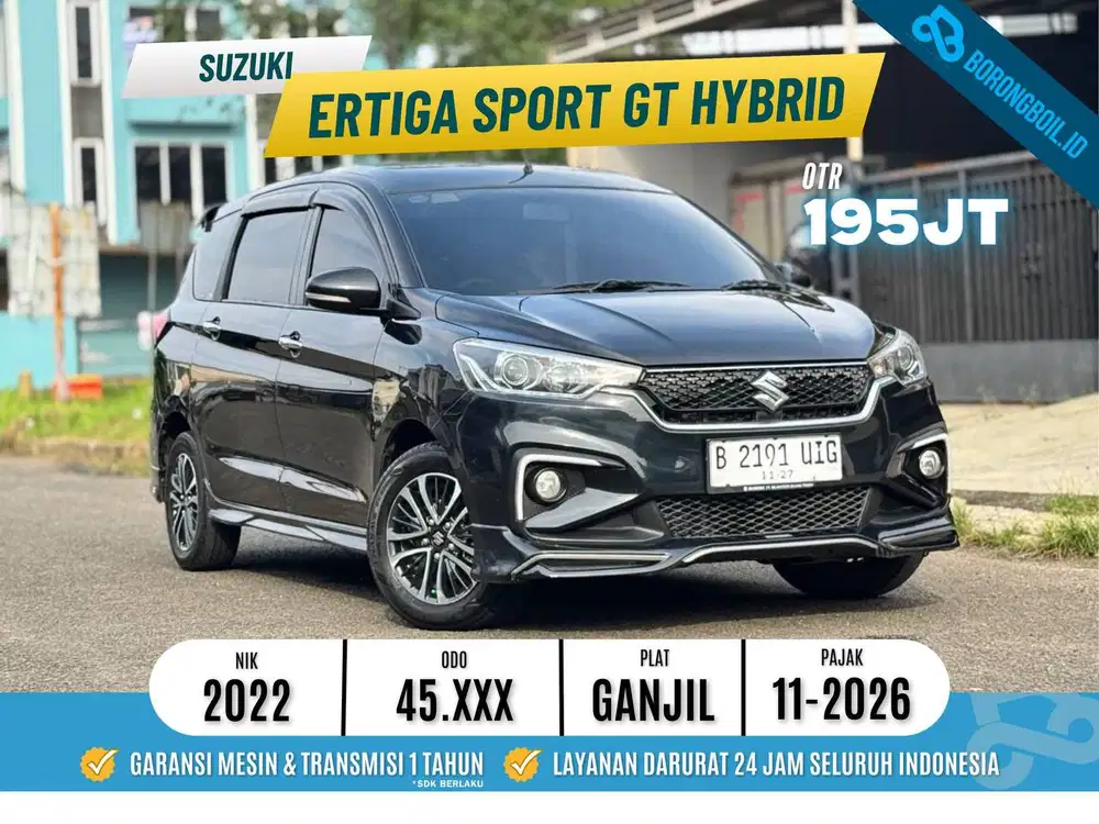 Ertiga GT Sport Hybrid AT 2022 Cool Black