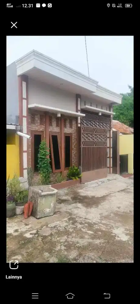 Di kontrakan atau di jual