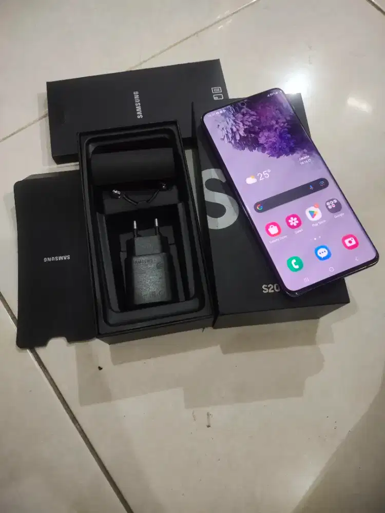 Samsung S20+ 8/128 Sein fullsst mlusss 98%, lncarr jaya no kndala