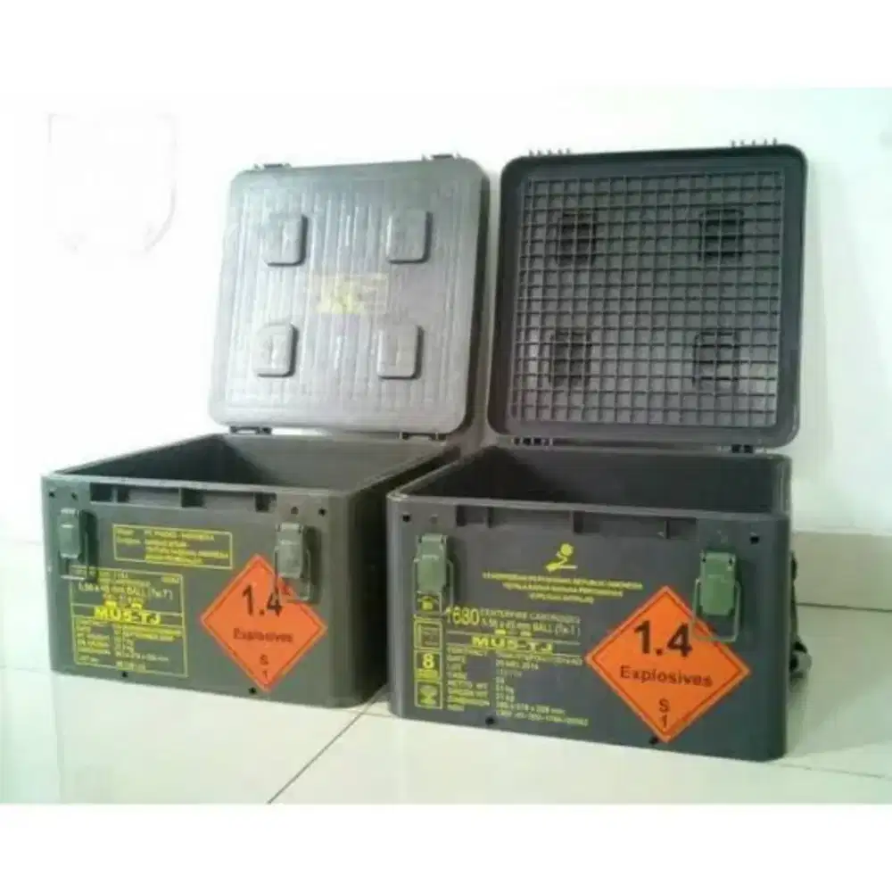 Kotak bekas Amunisi Pindad