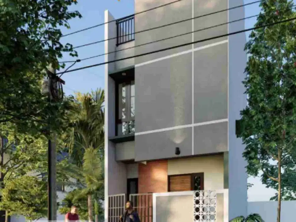Rumah Baru Utan Kayu Matraman Jakarta Timur Dekat Kampus dan Perkantoran, Cocok untuk Investasi Rumah Kontrakan Rumah Kost atau Dihuni Sendiri