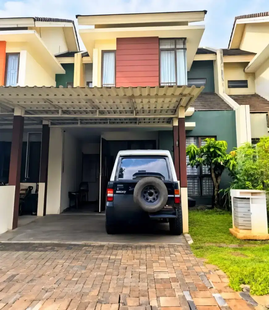 Rumah foresta cantik siap huni  harga murah