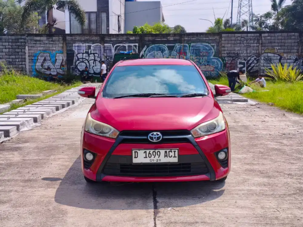 Toyota new yaris g 1.5 manual 2014