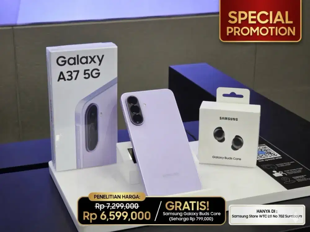 Samsung Galaxy A37 Free galaxy buds core